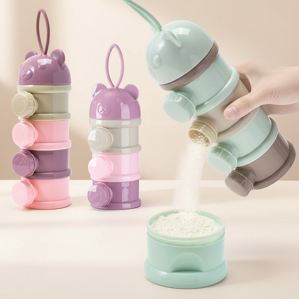 Melkpoederdispenser met neutrale achtergrond 1